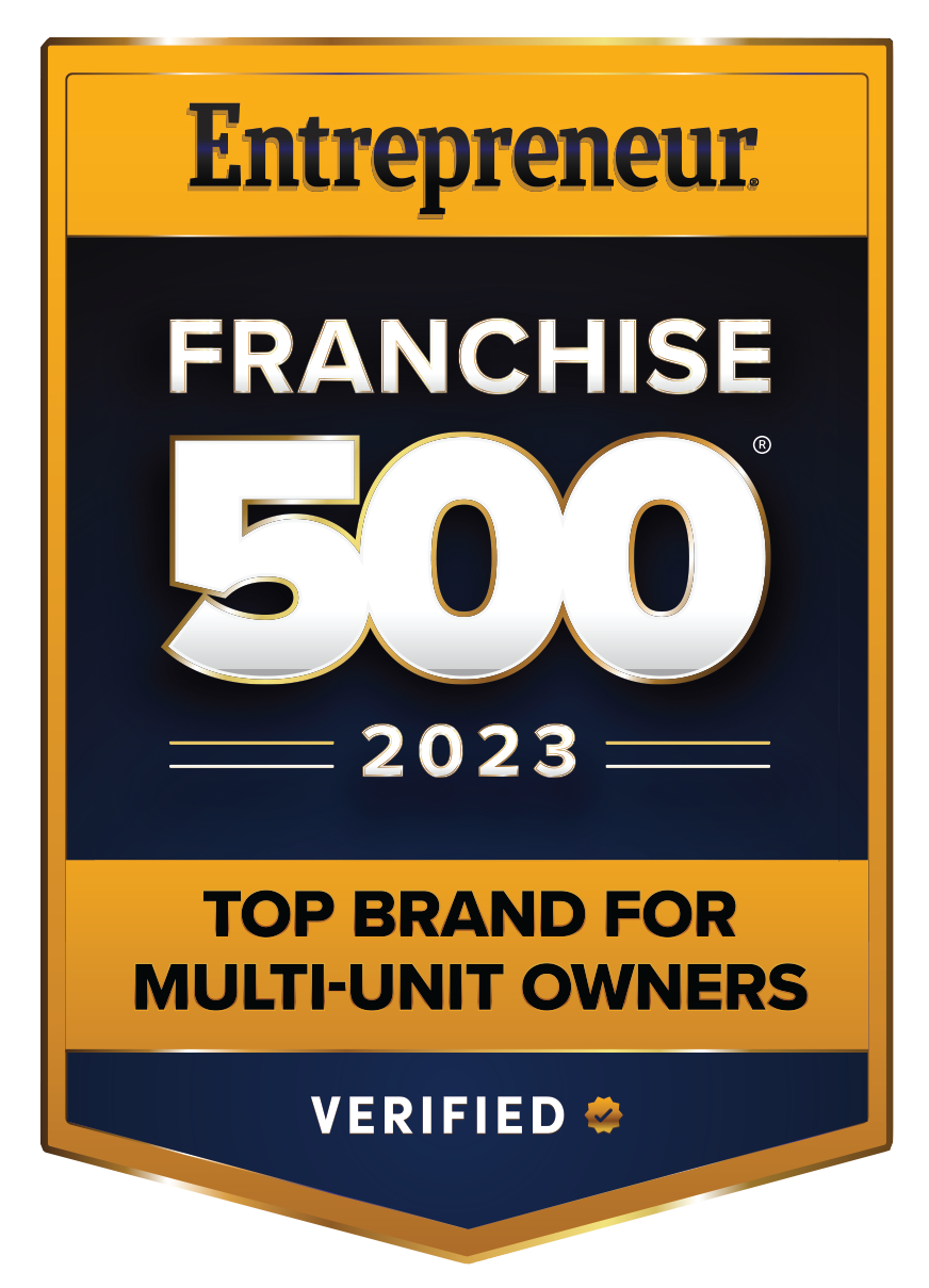 Entrepreneur 2023 Franchise 500 Top Brand for Multi-Unit Owners