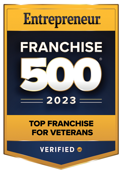 Entrepreneur Franchise 500 2023 Top Franchise for Veterans